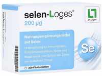 selen-Loges® 200 µg - 200 Filmtabletten - Nahrungsergänzungsmittel mit Selen