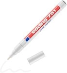 edding 751 Lackmarker - wei&szlig; - 1 Stift - Rundspitze 1-2 mm - Lackstift zur