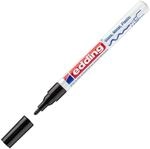 edding 751 Glanzlackmarker - schwarz - 1 Lackmarker - Rundspitze 1-2 mm - Lackstift
