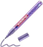 edding 751 Glanzlackmarker - violett (lila) metallic - 1 Lackmarker - Rundspitze 1-2
