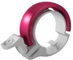 Knog Oi Classic Fahrradklingel wei&szlig;/pink Durchmesser S 2022 Fahrradhupe
