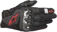ALPINESTARS 3570518-1030-S Roller-Handschuhe mit Sieb schwarz Fluoreszierend Rot