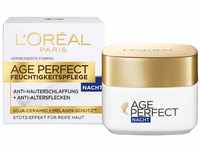 L'Oréal Paris Nachtpflege, Age Perfect, Anti-Aging Feuchtigkeitspflege,