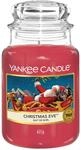 Yankee Candle Duftkerze im Glas (gro&szlig;) | Christmas Eve | Kerze mit langer Brenndauer