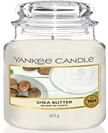 Yankee Candle Duftkerze im Glas (gro&szlig;) | Shea Butter | Brenndauer bis zu 150