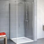 Schulte EP321504 01 500 Duschkabine Alexa Style 2.0 Dreht&uuml;r Seitenwand, 80 x 80 cm,