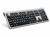 LogicKeyboard LKB-LPRNTWB-AJPU-FR Tastatur, XL-Print Slim Alu On (PC)