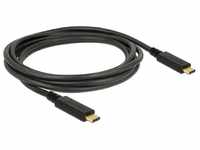 Delock USB 3.1 Gen 1 (5 Gbps) Kabel Type-C zu Type-C, E-Marker,...