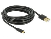 Delock USB 2.0 Kabel Typ-A zu Type-C 4 m
