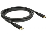Delock USB 3.1 Gen 1 (5 Gbps) Kabel Type-C zu Type-C, E-Marker, Ausgangsstromst&auml;rke
