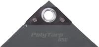 6,50 Euro/m&sup2; PVC LKW Plane Abdeckplane 3 x 4 m 650g/m&sup2; grau