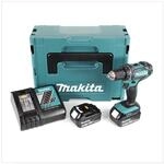 Makita DDF 482 RTJ Akku Bohrschrauber 18V 62Nm + 2x Akkus 5,0Ah + Ladeger&auml;t im