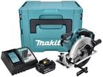 Makita DSS 611 RT1J Akku Handkreiss&auml;ge 18V 165mm im Makpac + 1x 5,0Ah Akku +