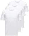 BOSS Herren T-Shirt Rn 3p' T Shirts, Wei&szlig;, L EU