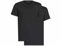 BOSS Herren T-Shirt VN 2P CO Zweier-Pack T-Shirts aus Baumwolle mit V-Ausschnitt