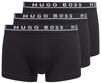 BOSS Herren Trunk 3P CO/EL Dreier-Pack Boxershorts aus Stretch-Baumwolle mit Logo am