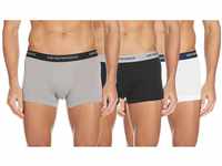 Emporio Armani Underwear Herren Retroshorts, Mehrfarbig (Bianco/Nero/Grigio 02910),