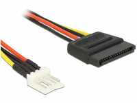 Delock Kabel Power SATA 15 Pin Stecker >Floppy 4 Pin Stecker