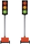 Busch H0 Baustellen-Ampeln Funktionsmodell 5451 2 St&uuml;ck