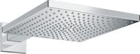 hansgrohe Raindance E - wassersparende Kopfbrause (EcoSmart+) mit Brausearm,