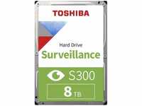 Toshiba 8TB S300 Surveillance HDD - 3.5' SATA Internal Hard Drive Supports up...