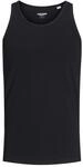 JACK & JONES Herren Basic Tank 1-2-3 2014 Noos Top, Schwarz, L EU
