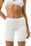 Mey Basics Lights Damen Long Pants 88210- Gr. 38, Wei&szlig;
