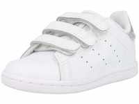 adidas Unisex Baby Stan Smith CF I Sneaker, Cloud White/Cloud White/Core Black, 25 EU