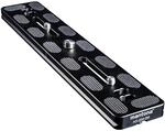 Mantona AS-200-2M Schnellwechselplatte Arca-Swiss kompatibel 200 x 38 mm Aluminium
