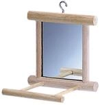 Nobby Holzspiegel mit Landeplatz, 10 x 10 x 10 cm, 1 St&uuml;ck