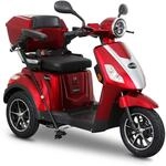 Rolektro E-Trike 25 V.2 Dreirad Rot - Elektromobil 1000W - E-Mobil mit 50km RW -