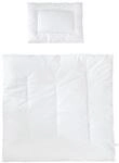 roba Kindersteppbett - Baby Bettdecke 80 x 80 cm + Kissen 40 x 35 cm - Set f&uuml;r