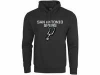 New Era - NBA San Antonio Spurs Team Logo Hoodie - Schwarz Größe L, Farbe...