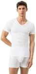 Mey Basics Serie Noblesse Herren Shirts 1/2 Arm Wei&szlig; 5-M