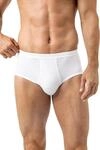 Mey Basics Serie Noblesse Herren Classic-Slips Wei&szlig; M