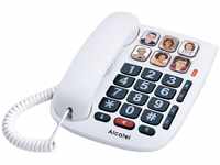 Alcatel TMAX 10 - everything everywhere Kabelgebundenes Telefon für Senioren, Weiß