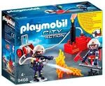 PLAYMOBIL City Action 9468 Feuerwehrm&auml;nner mit L&ouml;schpumpe, Ab 5 Jahren