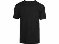 Mey Basics Serie Dry Cotton Herren Shirts 1/2 Arm Schwarz M(5)