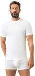 Mey Basics Serie Dry Cotton Herren Shirts 1/2 Arm Wei&szlig; 4-S