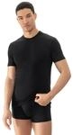 Mey Tagw&auml;sche Serie Dry Cotton Herren Shirt 1/2 Arm Schwarz S(4)