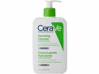 CeraVe Feuchtigkeitsspendende Reinigungslotion für normale bis trockene Haut,...