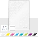 Leitz WOW Notizbuch A5 liniert, Hardcover, 160 Seiten, 80 Blatt FSC-zertifiziertes