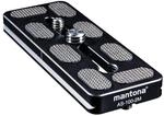 Mantona AS-100-2M Schnellwechselplatte Arca-Swiss kompatibel 100 x 38 mm Aluminium