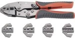 TOOLCRAFT PZ-506 Crimpzangen-Set 6-teilig I Isolierte, geschlossene & offene