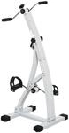 HOMCOM Pedaltrainer f&uuml;r Senioren extra Leise mit LCD Display Wei&szlig;