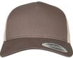 Flexfit Unisex 5-panel Retro Trucker 2-tone Cap Kape, brn/khaki, Einheitsgr&ouml;&szlig;e EU