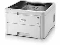 Brother HLL3230CDWG1 Kompakter Farblaserdrucker (18 Seiten in der Min.) weiß