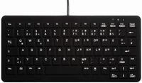 Active Key AK-C4110F-U1-B/GE Kleine Hygiene Tastatur, USB Schwarz