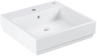 GROHE Cube Keramik | Aufsatzwaschtisch 50 cm - inkl. Befestigungsset |...
