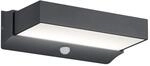 Trio Leuchten Cuando 226669242 LED Au&szlig;en Wandleuchte, Aluminium, 11 Watt, Anthrazit,